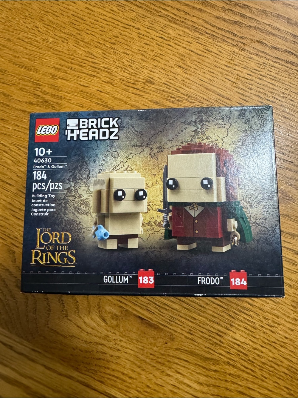LEGO BrickHeadz Frodo & Gollum Lord of the Rings set NEW